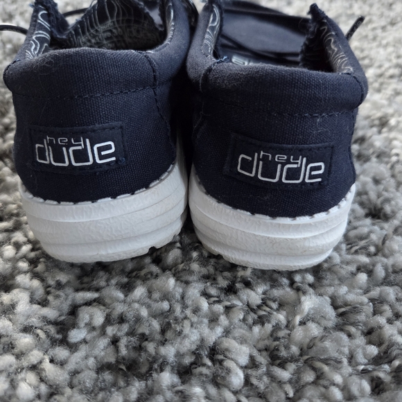 Hey Dude Navy Blue Casual Shoes - Picture 4 of 7